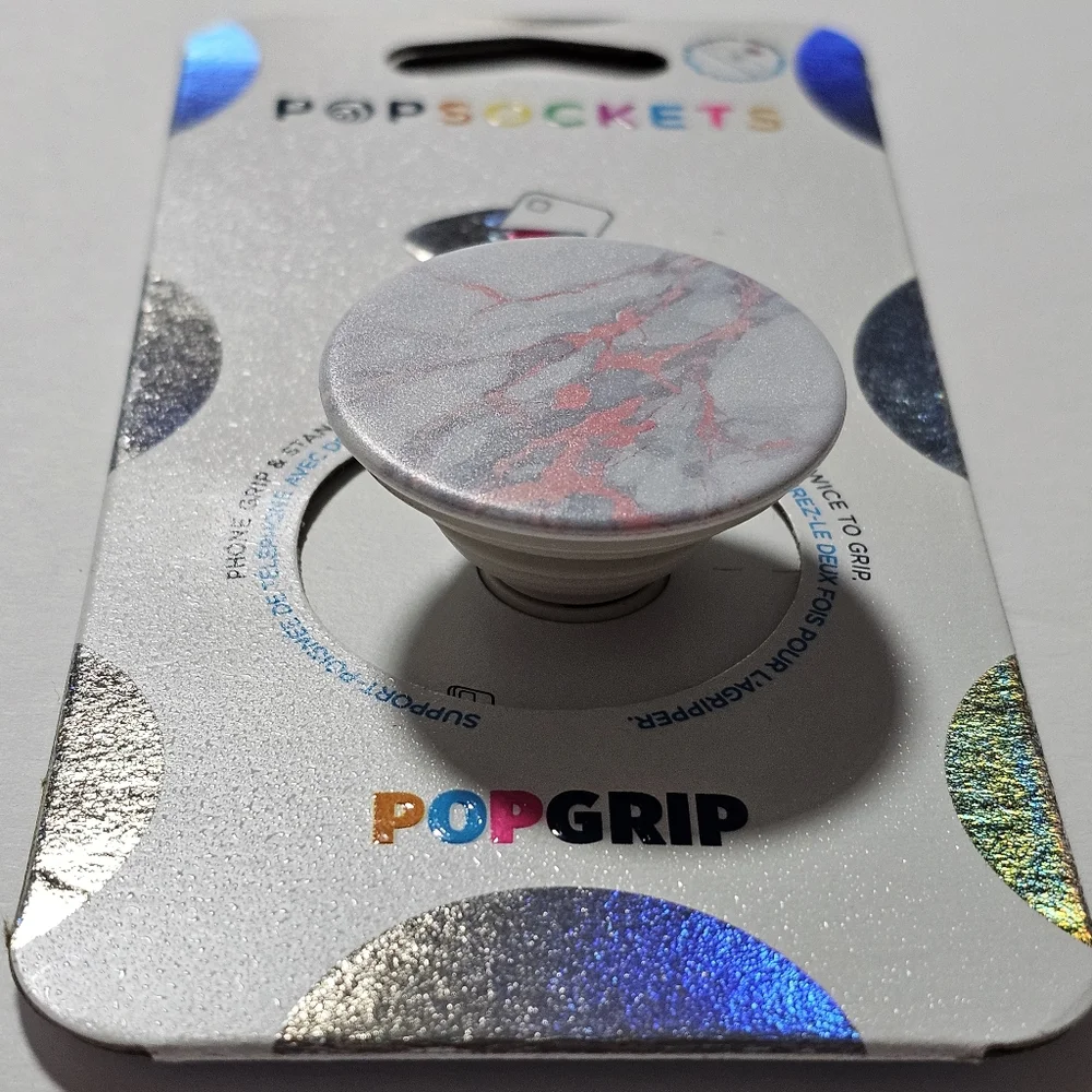 Popsocket - Rose Gold Lutz Marble